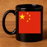 China Country Flag 11oz C Handle Ceramic Mug