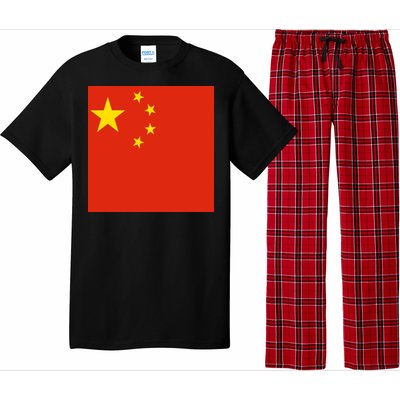 China Country Flag Pajama Set