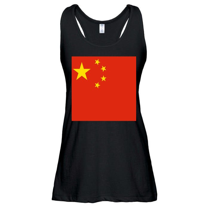 China Country Flag Ladies Essential Flowy Tank