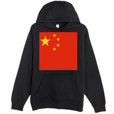 China Country Flag Premium Pullover Hoodie
