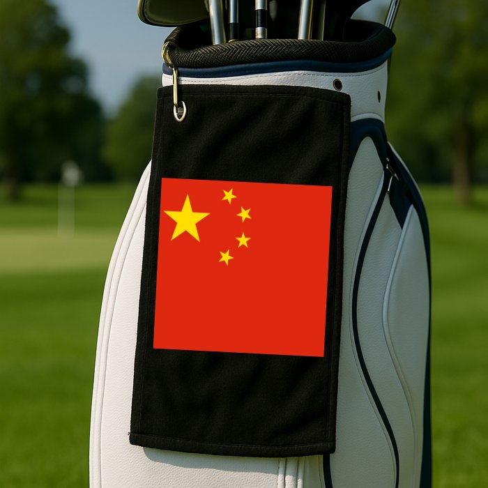 China Country Flag Golf Towel