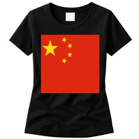 China Country Flag Womens T-Shirt