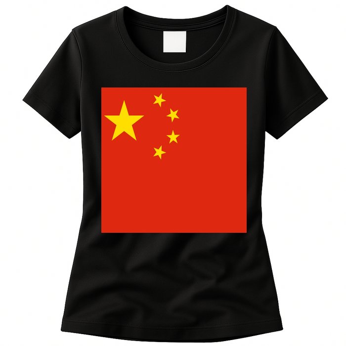China Country Flag Womens T-Shirt
