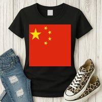 China Country Flag Womens T-Shirt