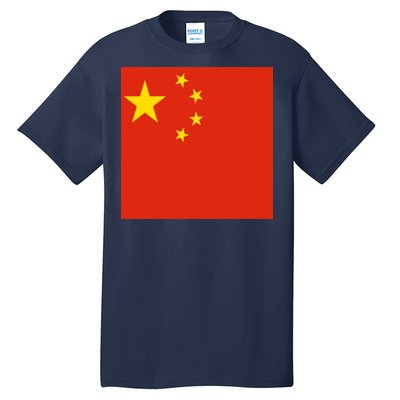 China Country Flag Tall T-Shirt