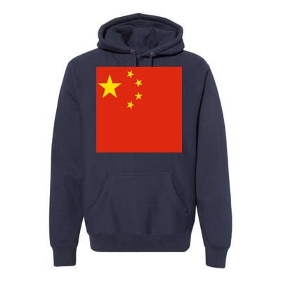 China Country Flag Premium Hoodie