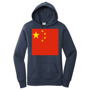 China Country Flag Women's Pullover Hoodie