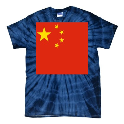 China Country Flag Tie-Dye T-Shirt