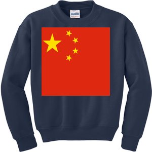 China Country Flag Kids Sweatshirt