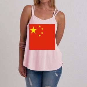 China Country Flag Women's Strappy Tank