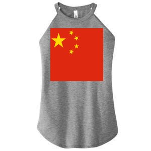 China Country Flag Women's Perfect Tri Rocker Tank