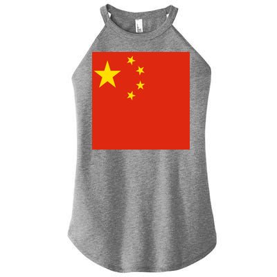 China Country Flag Women’s Perfect Tri Rocker Tank