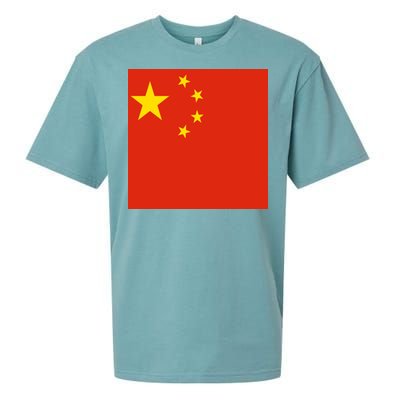 China Country Flag Sueded Cloud Jersey T-Shirt