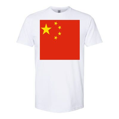 China Country Flag Softstyle CVC T-Shirt