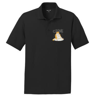 Chonker Cat Fat Cat Chonk Scale Chonky Meme PosiCharge RacerMesh Polo