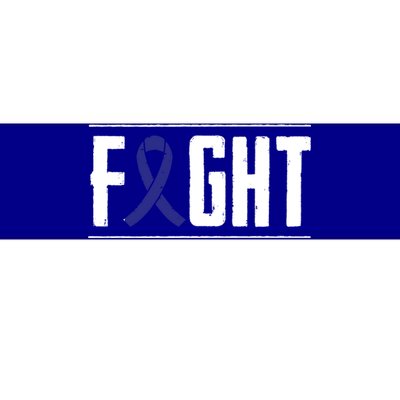 Colon Cancer Fight Cancer Ribbon Cool Gift Bumper Sticker