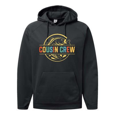 Cousin Crew Fisherman Fishing Lovers Performance Fleece Hoodie