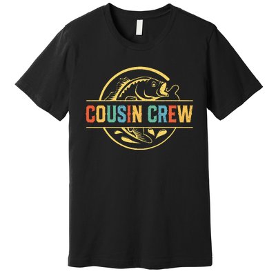 Cousin Crew Fisherman Fishing Lovers Premium T-Shirt