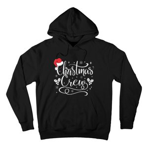 Christmas Crew Family Group Matching Christmas Pajama Party Hoodie