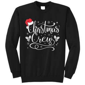 Christmas Crew Family Group Matching Christmas Pajama Party Sweatshirt