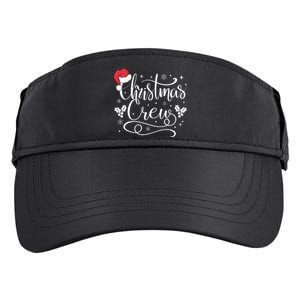 Christmas Crew Family Group Matching Christmas Pajama Party Adult Drive Performance Visor