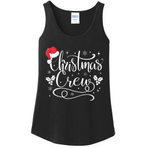 Christmas Crew Family Group Matching Christmas Pajama Party Ladies Essential Tank