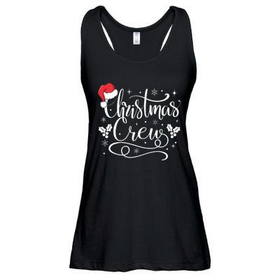 Christmas Crew Family Group Matching Christmas Pajama Party Ladies Essential Flowy Tank