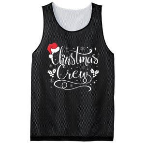 Christmas Crew Family Group Matching Christmas Pajama Party Mesh Reversible Basketball Jersey Tank