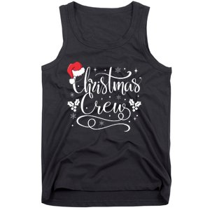 Christmas Crew Family Group Matching Christmas Pajama Party Tank Top