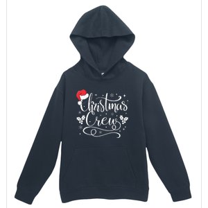 Christmas Crew Family Group Matching Christmas Pajama Party Urban Pullover Hoodie