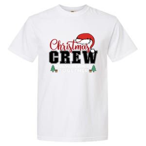 Christmas Crew Funny Matching Family With Santa Hat Garment-Dyed Heavyweight T-Shirt