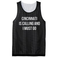 Cincinnati City Funny Cincinnati Mesh Reversible Basketball Jersey Tank