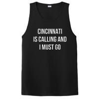 Cincinnati City Funny Cincinnati PosiCharge Competitor Tank