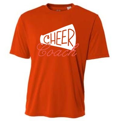 Cheer Coach Funny Cheer Coach Gift Cooling Performance Crew T-Shirt