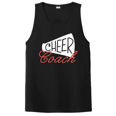 Cheer Coach Funny Cheer Coach Gift PosiCharge Competitor Tank