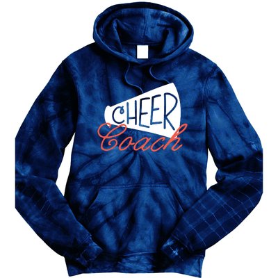 Cheer Coach Funny Cheer Coach Gift Tie Dye Hoodie