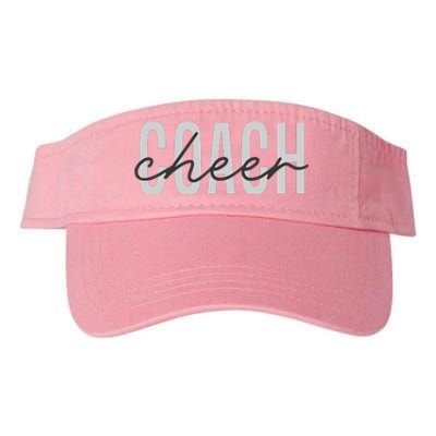 Cheer Coach Funny Design Cute Cheer Coach Cool Coaching Valucap Bio-Washed Visor