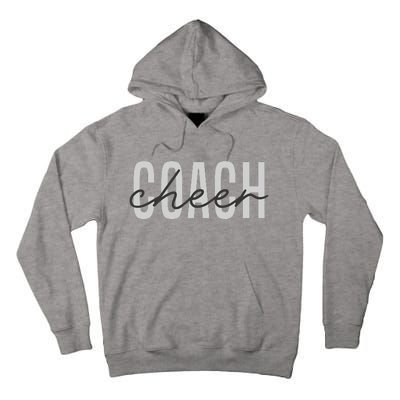 Cheer Coach Funny Design Cute Cheer Coach Cool Coaching Tall Hoodie