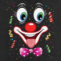 Carnival Clown Face Circus Carnivals Cool Comfort Performance Bucket Hat