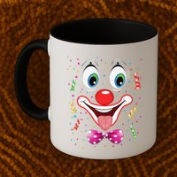 Carnival Clown Face Circus Carnivals Mug