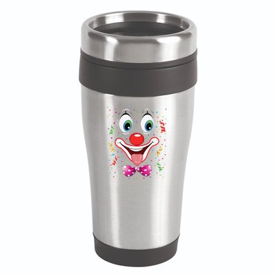 Carnival Clown Face Circus Carnivals 16oz Travel Tumbler
