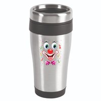 Carnival Clown Face Circus Carnivals 16oz Travel Tumbler