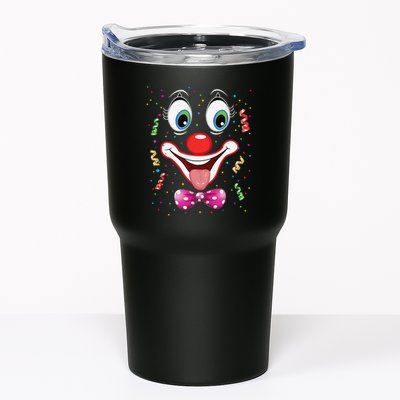 Carnival Clown Face Circus Carnivals Tumbler