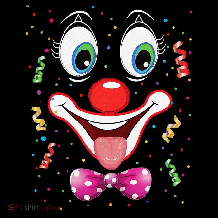 Carnival Clown Face Circus Carnivals Premium T-Shirt