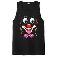 Carnival Clown Face Circus Carnivals PosiCharge Competitor Tank