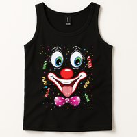 Carnival Clown Face Circus Carnivals Tank Top