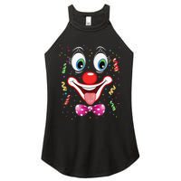 Carnival Clown Face Circus Carnivals Women's Perfect Tri Rocker Tank