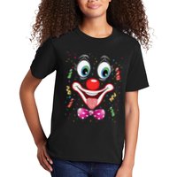 Carnival Clown Face Circus Carnivals Kids T-Shirt