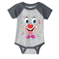 Carnival Clown Face Circus Carnivals Infant Baby Jersey Bodysuit