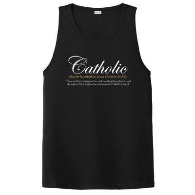 Catholic Church Founded By Jesus Christ In 33 A.D. PosiCharge Competitor Tank